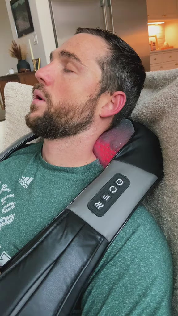Load video: Shoulder And Cervical Spine Massage Instrument